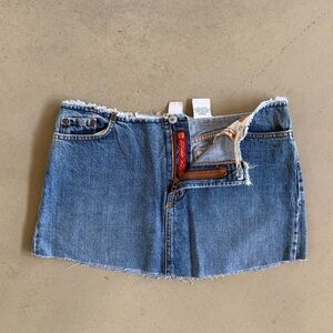 Vintage Lucky Brand Denim Mini Skirt